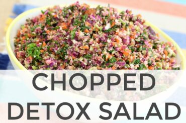 Easy Chopped Detox Salad Recipe