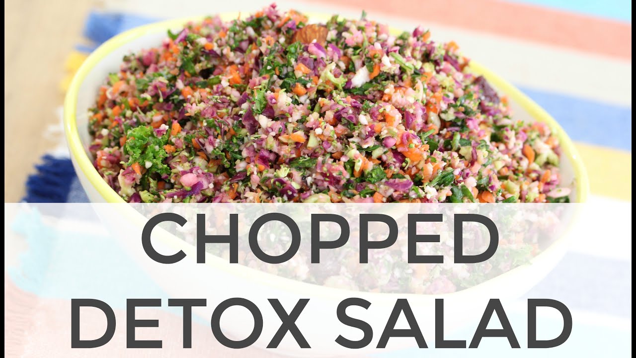 Easy Chopped Detox Salad Recipe Easy Chopped Detox Salad Recipe
