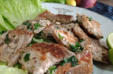 Oil free fish recipe|Healthy Recipe|Weight Loss Healthy Fish Recipe|Pan Fried Fish|Fish with lemon