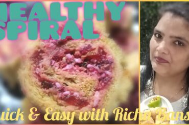 HEALTHY SPIRAL(rolls)My own recipe.SuperYummy, Healthy,Tiffin recipe.Prepared with home ingredients.