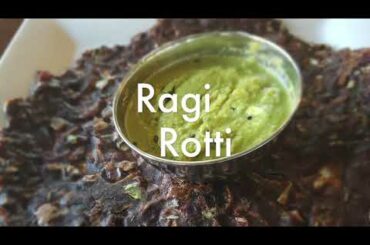Instant Ragi Roti Recipe | Millet Recipes | Ragi Recipes | Culinary Aromas