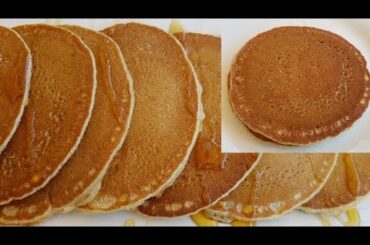 10 Minutes Breakfast Recipe/Banana Pancakes Recipe/Fluffy Banana pancakes