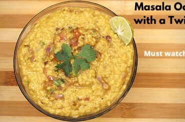 Masala Oats with a Twist !! How to Make Masala Oats | Healthy Breakfast Recipes | Divya'z Kitchen
