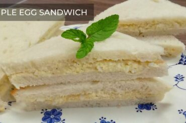 Simple Egg Sandwich | Egg Mayo Sandwich Recipe | Healthy Breakfast for Kids - Classified Cooking