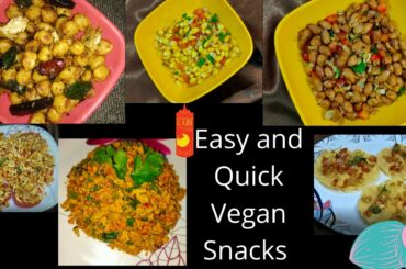 VEGAN snacks ideas | Indian Vegan snacks Recipes  #vegansnacks #indianvegansnacks