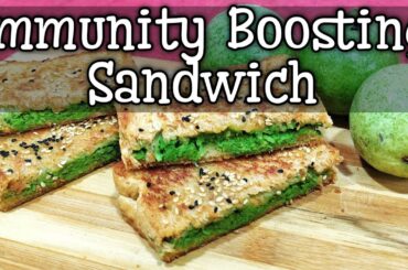 Immunity Booster Sandwich | Guava Sandwich | Unique Sandwich Recipe | Immunity Boosting Recipe