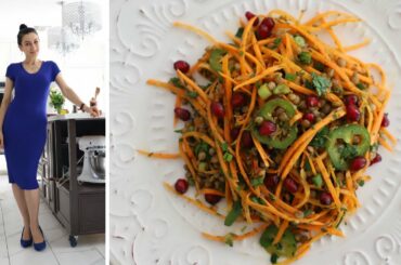 Healthy Delicious Lentil Carrot Salad - Heghineh Cooking Show