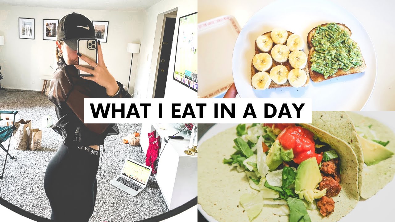 WHAT I EAT IN A DAY | quick & healthy meals! WHAT I EAT IN A DAY | quick & healthy meals!