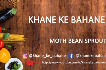 Easy Healthy Recipes I Moth Beans Sprouts I Eat Well, Live Well I Tasty Sprouts recipe