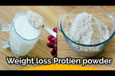 Homemade Weight Loss Protein powder in 10 minutes || Healthy diet || Protein powder recipe