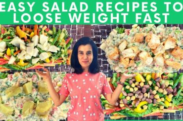 Weight Loss Salad(in HINDI)| TOP 2 Easy and Healthy Salad Recipes to Loose Weight Fast