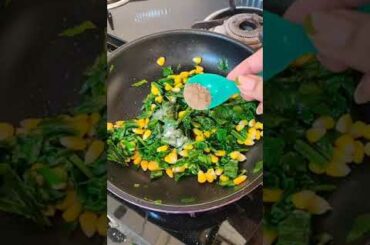 Healthy and Tasty Spinach and Corn Cheese Sandwich!!