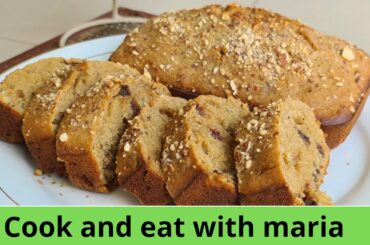 Banana bread recipe||healthybanana bread||banana bread without oven||banana bread recipe in urdu