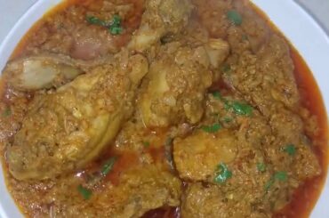 Kolhapuri Chicken Masala Recipe | Indian Spicy Chicken Curry | By Cook10