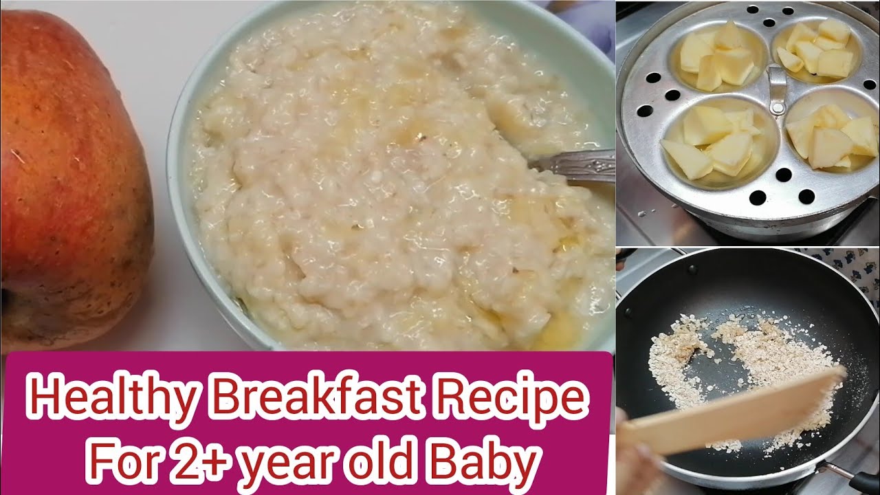 Healthy Baby Food Recipe|Oatmeal with Apple &nuts|2+year old baby food in Tamil|oats Apple Porridge Healthy Baby Food Recipe|Oatmeal with Apple &nuts|2+year old baby food in Tamil|oats Apple Porridge