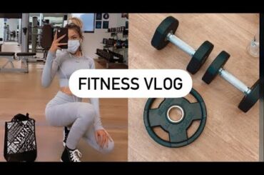 FITNESS VLOG: apartment updates, healthy recipes + working out!