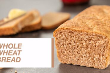 Simple Whole Wheat Bread Recipe | Food Channel L Recipes