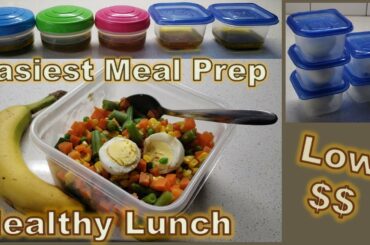 Healthy, Flavorful, Cheap Lunch: Easy to Prep for the Whole Week!