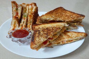 Quick,Easy And Tasty Veg Sandwich Recipe  | Vegetable Sandwich | Breakfast /Evening Snack Recipe