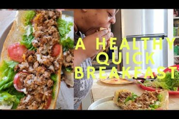 HOW MAKE QUICK SANDWICH | HEALTHY BREAKFAST