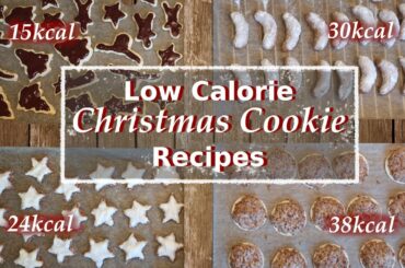 Low Calorie Christmas Cookie Recipes - JustMe
