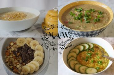 Oats Recipes for Weight Loss | Healthy Meals (weight loss series Ep 1)