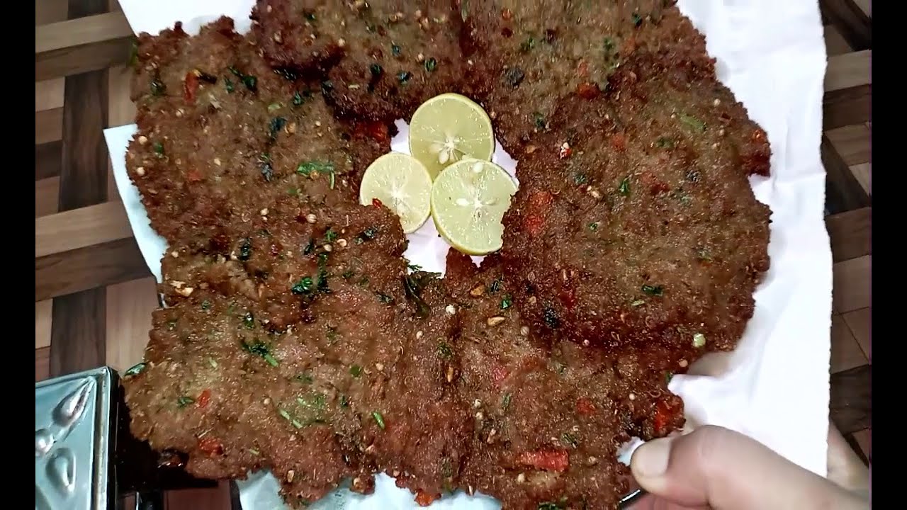 Chapli Kabab Recipe | Restaurant Style | Masala Kabab by healthy food kitchen Chapli Kabab Recipe | Restaurant Style | Masala Kabab by healthy food kitchen