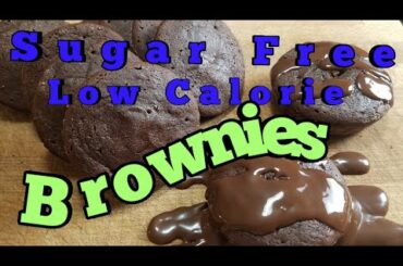 Sugar Free Low Calorie Brownies - 100 calorie
