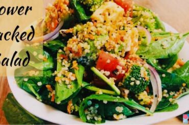Power-Packed Salad | Protein Salad Recipe | Weight Loss Salad | Healthy Spanish Salad