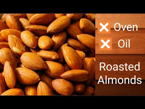 Roasted and Salted Almonds Without Oven |Roasted Nuts |Healthy Snacks Recipe | Almonds Crunch Roasted and Salted Almonds Without Oven |Roasted Nuts |Healthy Snacks Recipe | Almonds Crunch