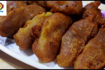fried bananas/fried banana recipe/fried banana/healthy snack recipes/banana fritters recipe