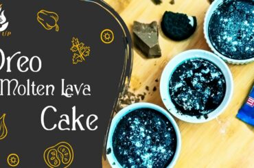 Instant Oreo Molten Lava Cake Recipe | 2 Ingredients Recipe | Healthy Food | Easy Recipe | by Eat Up