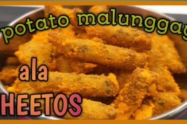 POTATO MALUNGGAY ala CHEETOS|SNACKS RECIPE| FESTIVE RECIPE|FLAVORSOME IDEAS