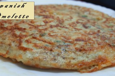 Spanish Omelette Recipe | Easiest Egg Recipe | Healthy Breakfast Recipe | Spanish Omelette in Tamil