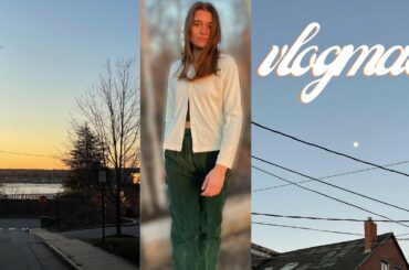 VLOGMAS | day in my life walking around & healthy meals | Holiday workout CHALLENGE 2020