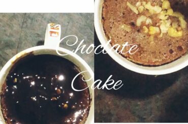 Easy 2 min choclate mug cake recipe/eggless cake/healthy recipes/COOK & BAKE WITH SIMRAT