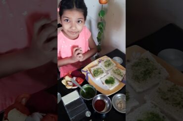 Colourful healthy sandwich made  by ishita deshpande for 5pm small hunger