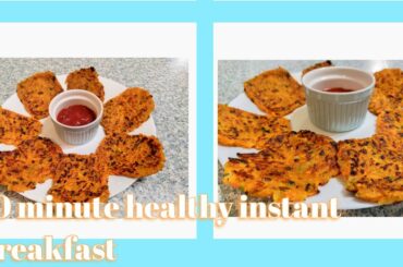 Healthy instant breakfast recipe | Easy instant breakfast in couple minutes
