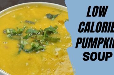 Low Calorie Pumpkin,Garlic,Tomatoes Mixed Healthy Weight Loss Soup Recipe