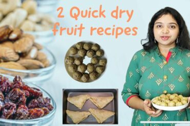 Quick Healthy Recipes with Dry Fruits | Telugu Vlogs | Telugu Vlogs in USA | Modern Missamma