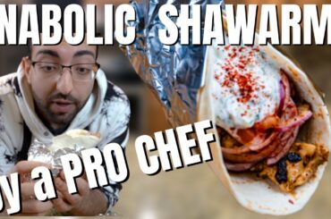 ANABOLIC SHAWARMA - low calorie high protein chicken shawarma
