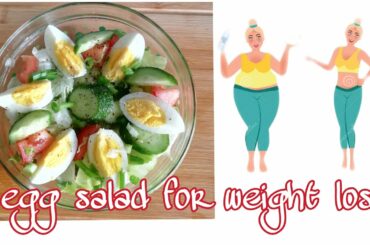 Egg salad|vegetable egg salad recipe|keto salad|healthy salad for weight loss | chelle's kitchen