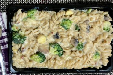 Low Calorie Healthy White Sauce Wheat Pasta|White sauce pasta without Maida & Cream in tamil