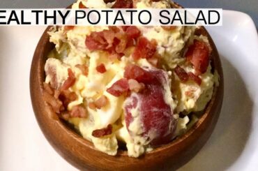 CLASSIC CREAMY POTATO SALAD RECIPE WITH EGGS | HEALTHY, DELICIOUS, AND EASY