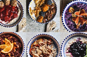 Healthy Breakfast ideas| Oats Recipes|Oatmeal 6 Ways| Vegan-Friendly| Paleo| Breakfast
