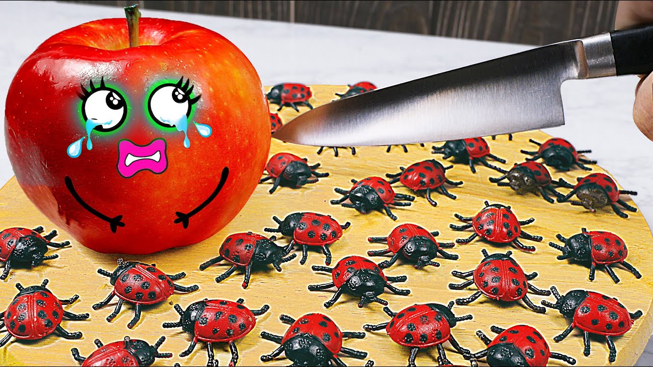 FRUIT SALAD | Healthy Fruits IRL Mixed Salad Recipe | Mukbang ASMR Doodland | Stop Motion Cooking FRUIT SALAD | Healthy Fruits IRL Mixed Salad Recipe | Mukbang ASMR Doodland | Stop Motion Cooking