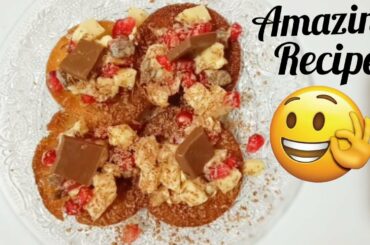Amazing Recipe | New Easy quick snacks recipe | Bread Chocolate fruit recipe