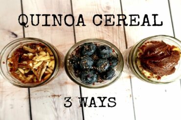 Quinoa Cereal - Healthy Breakfast Recipe