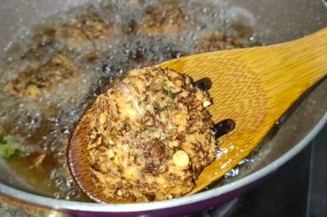 Vazhaipoo vadai evening time snacks recipe in tamil/ Healthy snacks for kids during monsoon