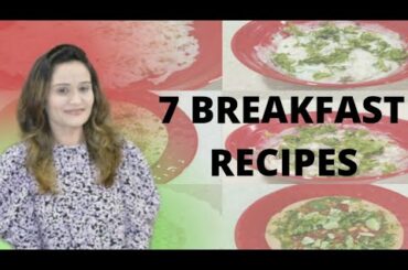7 Healthy Breakfast Recipe | For Diet and Weight Loss | Hindi | JFit | Certified Dietitian